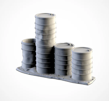 Stacked Barrels