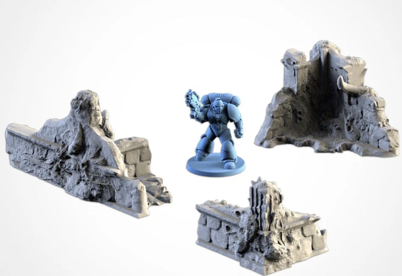 Infected Ruin scatter scenery