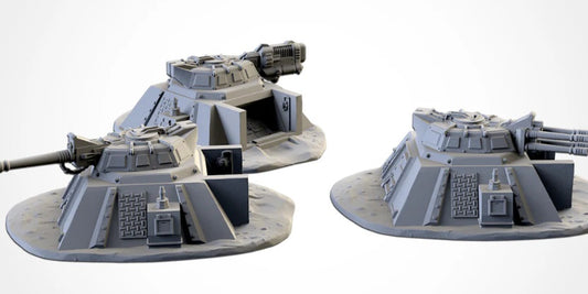Gun Emplacement set (x3)