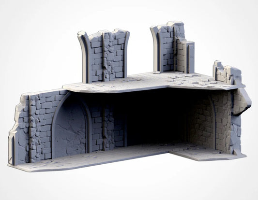 Bricked up ruin