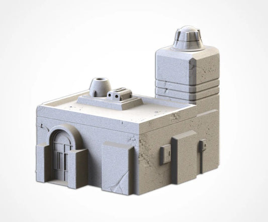 Building with tower