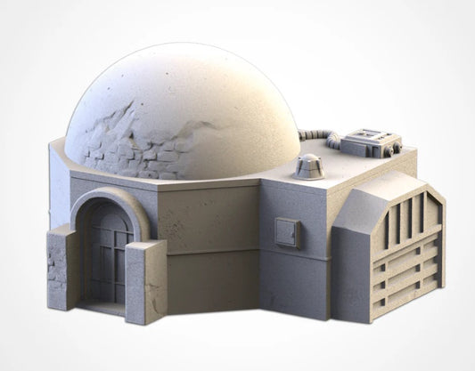 Dome building with Garage