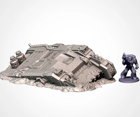 Destroyed Tank
